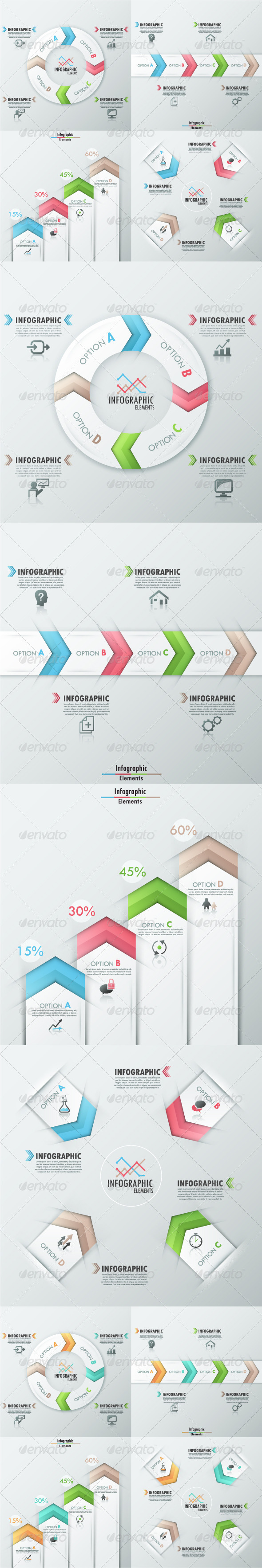GraphicRiver Set of 4 Modern Infographic Templates 7865064 GraphicRiver Set of 4 Modern Infographic Templates 7865064