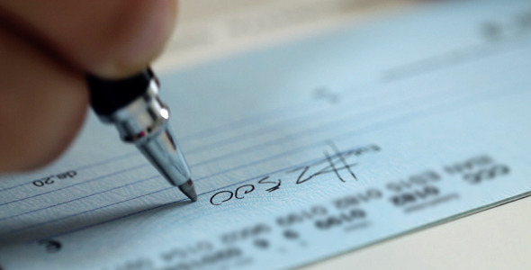 Writing A Check Writing A Check