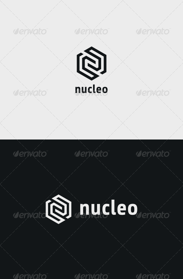 Nucleo Logo - Vector Abstract