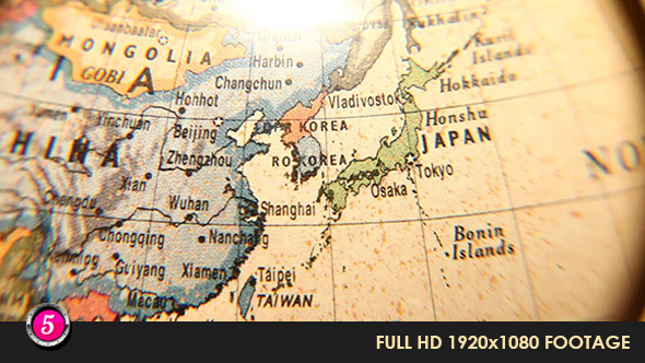 Globe Through Magnify Glass 24 Globe Through Magnify Glass 24