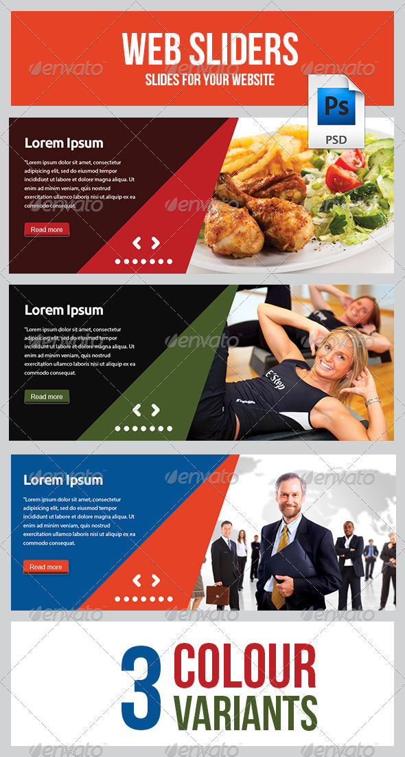Web Sliders - Sliders & Features Web Elements
