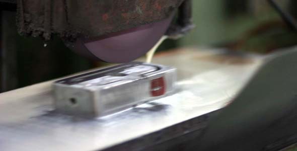 Lathe Factory Machine Working On Steel Lathe Factory Machine Working On Steel