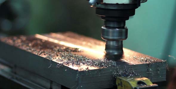 Lathe Factory Machine Working On Steel Lathe Factory Machine Working On Steel