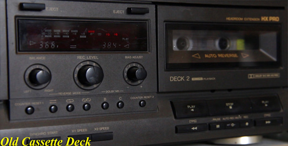 Old Cassette Deck Old Cassette Deck