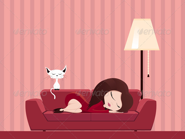 Sleeping Girl Sleeping Girl