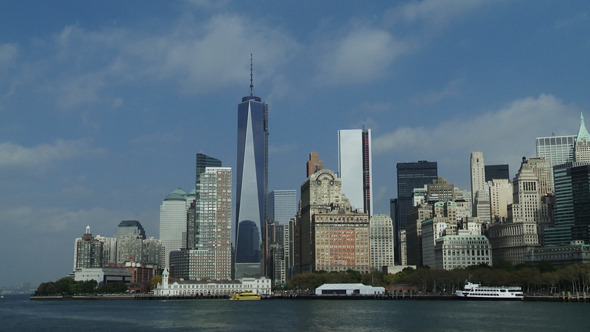 Manhattan View from The Sea Manhattan View from The Sea