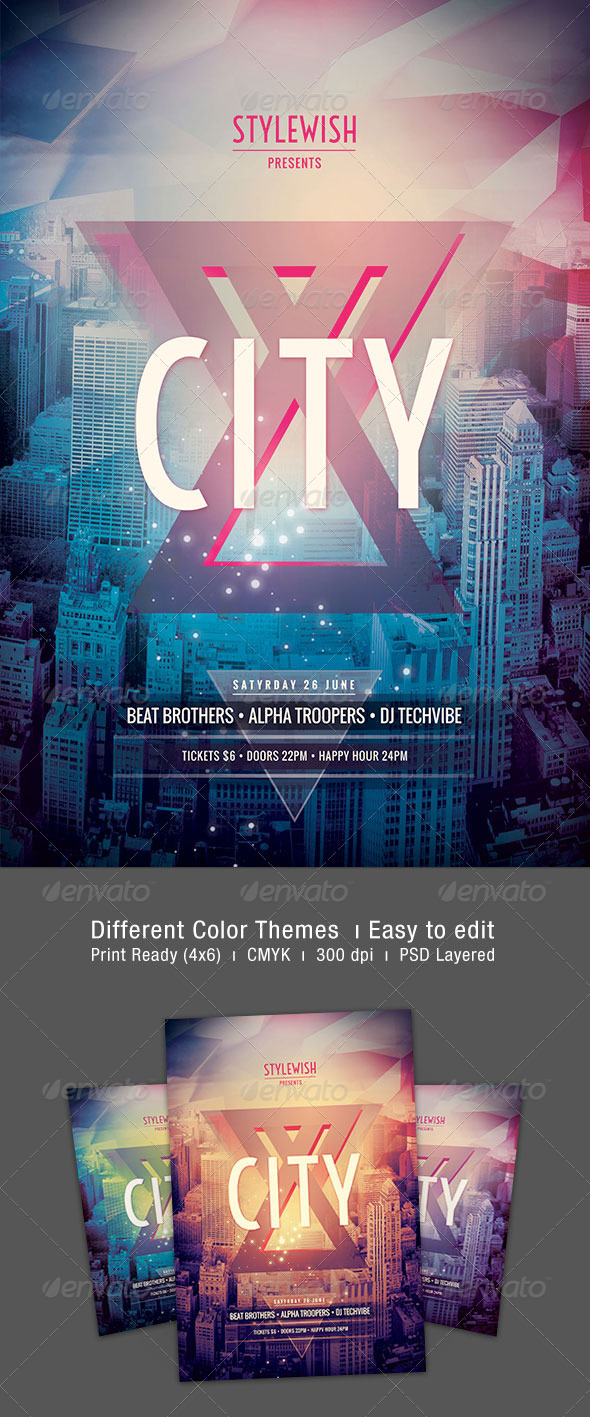 City Flyer - Clubs & Parties Events