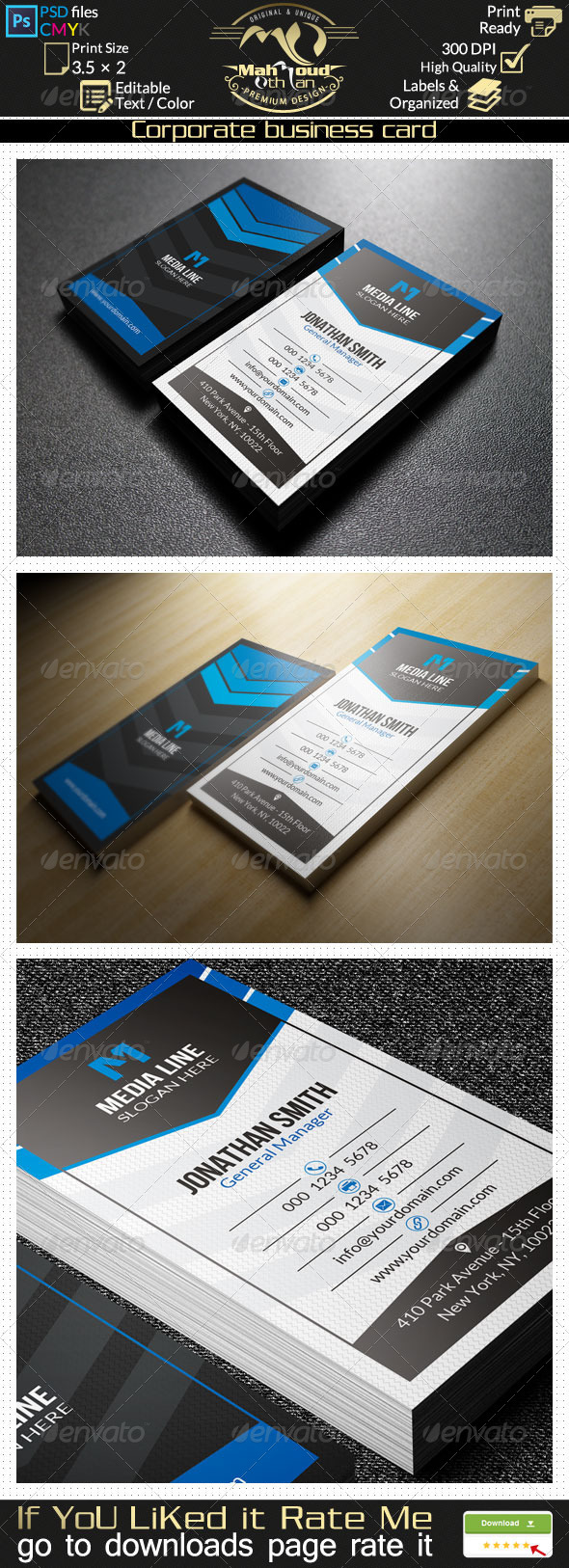 Corporate Business Card 21 Corporate Business Card 21
