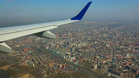 Flying Over the City Flying Over the City