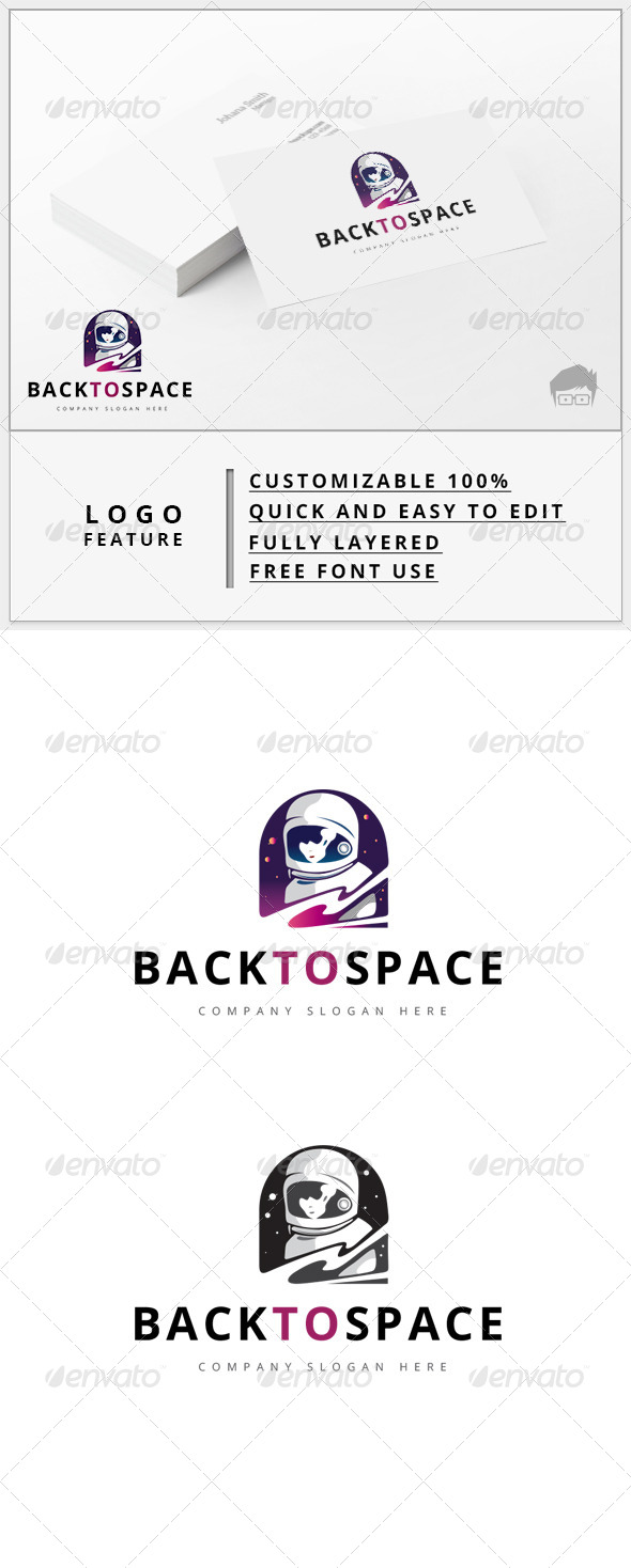 Back To Space Logo Back To Space Logo