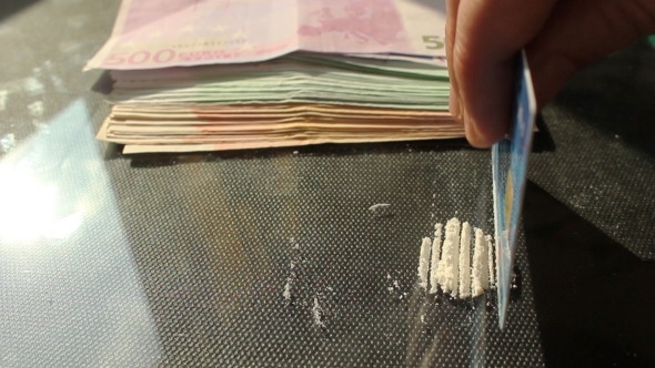 Cocaine Formed In Lines And Snorted Cocaine Formed In Lines And Snorted