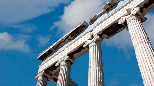 Time Lapse Ancient Acropolis In Athens Greece Time Lapse Ancient Acropolis In Athens Greece
