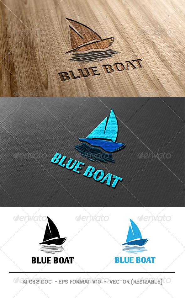 Blue Boat logo Blue Boat logo