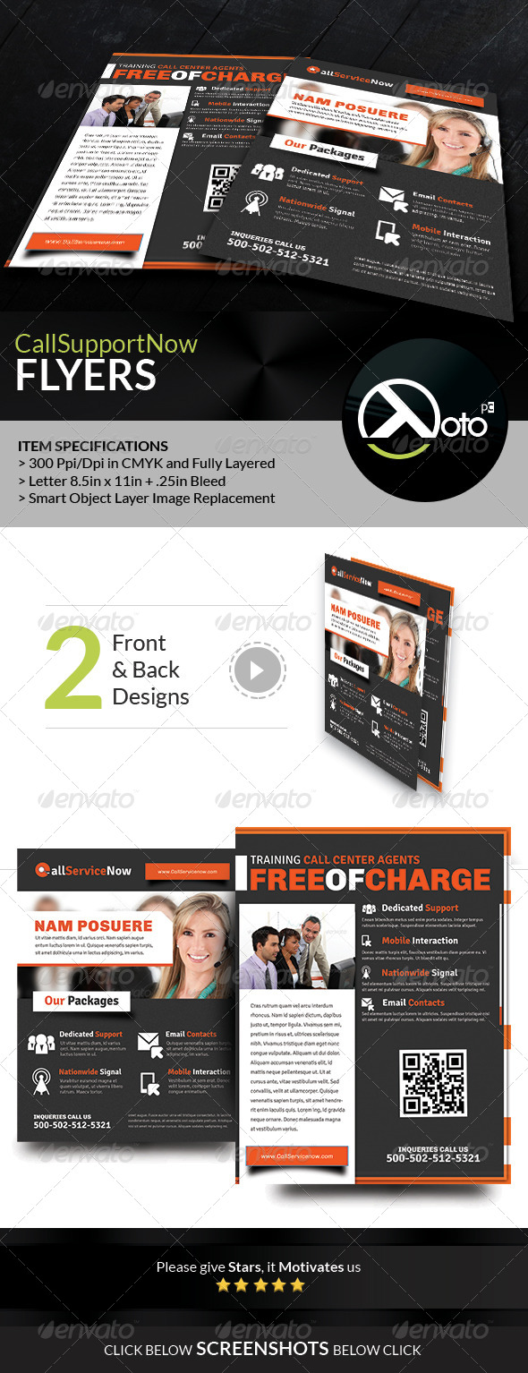 Call Support Call Center Solutions Flyers Call Support Call Center Solutions Flyers