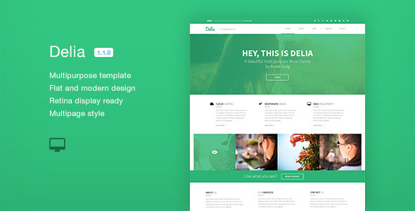 ThemeForest Delia Multipurpose Muse Template 7485056 ThemeForest Delia Multipurpose Muse Template 7485056