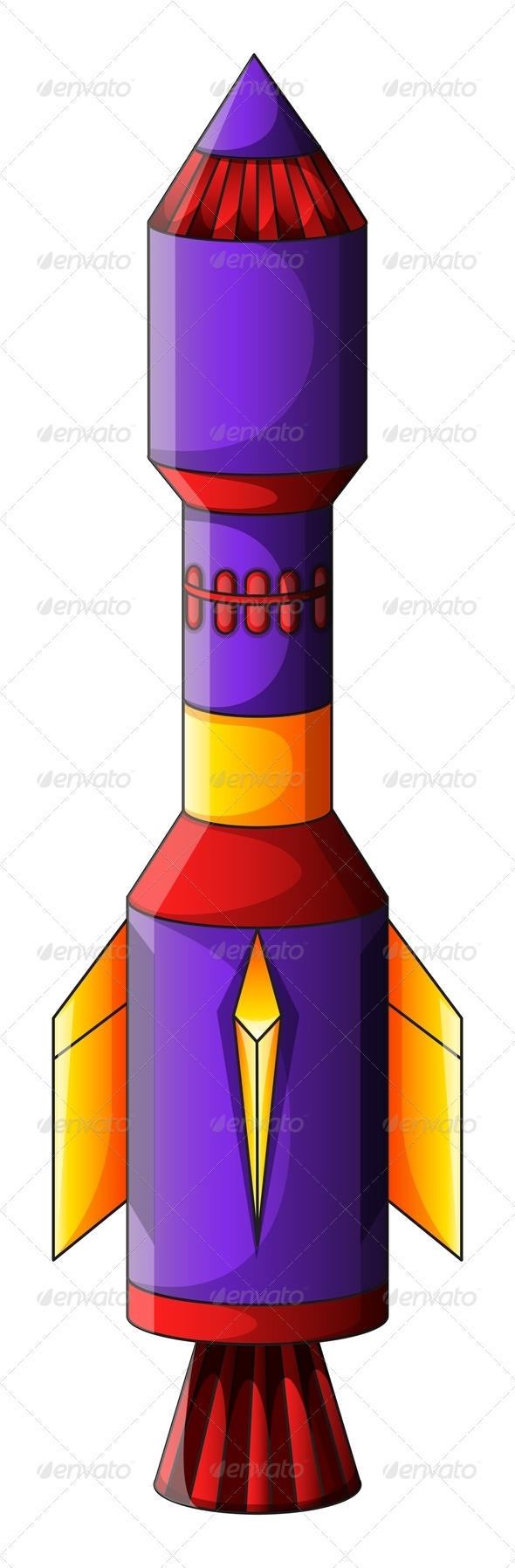 Colorful Rocket