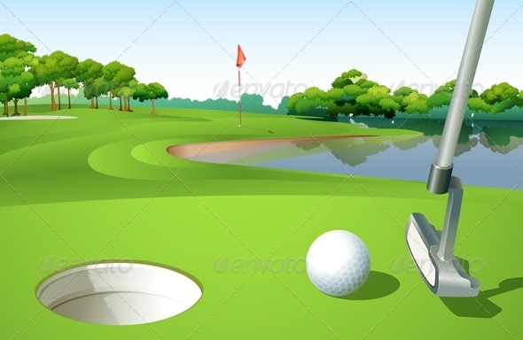 A Golf Course A Golf Course