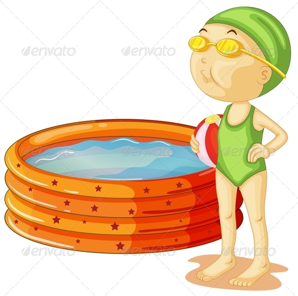 A Young Swimmer A Young Swimmer