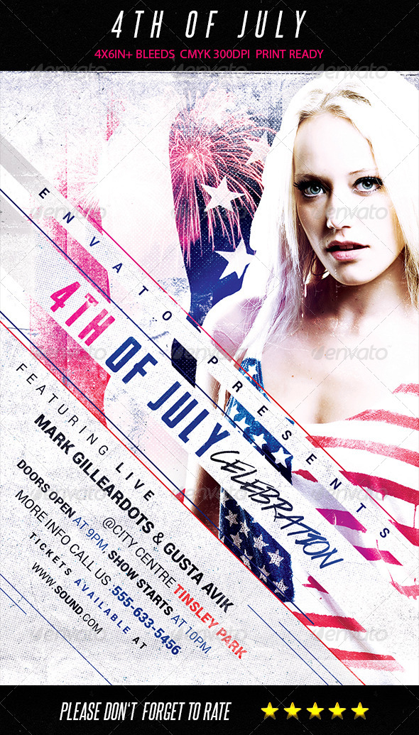 4th of July Flyer 4th of July Flyer