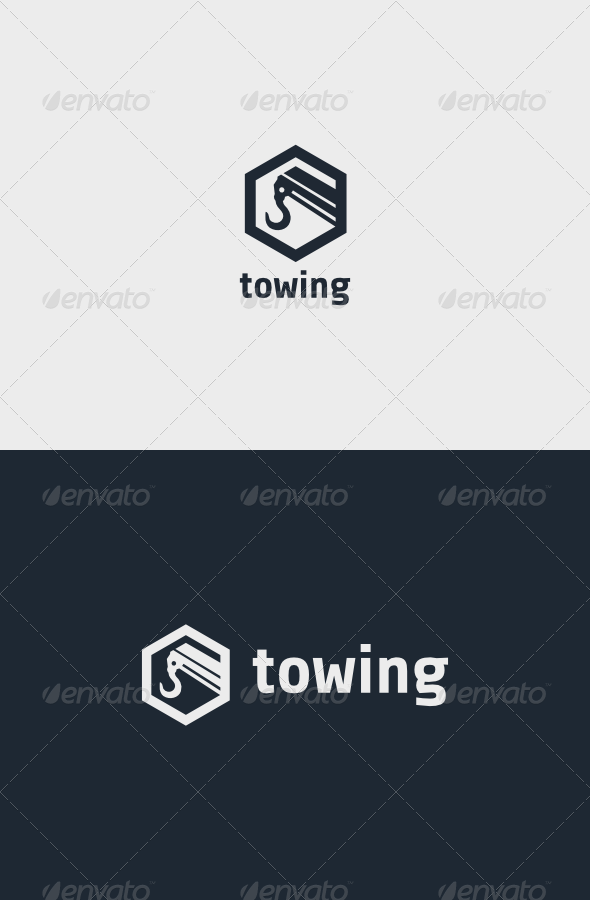 Towing Logo - Objects Logo Templates