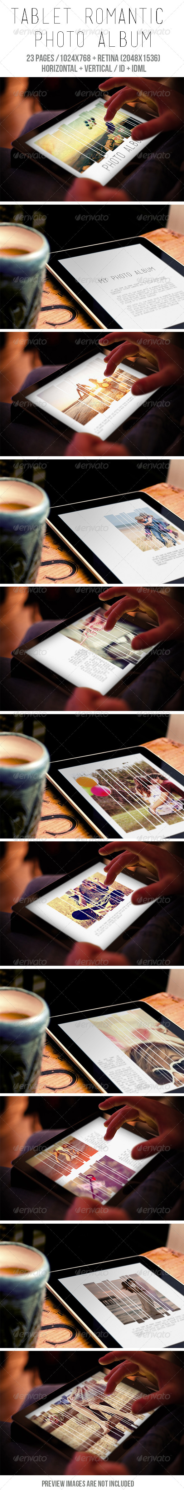 GraphicRiver Tablet Romantic Photo Album 7928500 GraphicRiver Tablet Romantic Photo Album 7928500