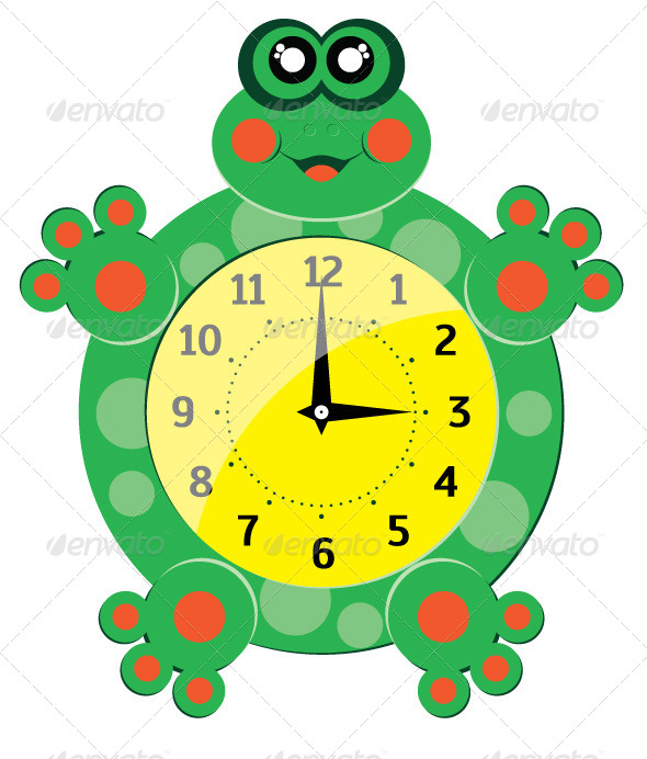 Frog Clock Frog Clock