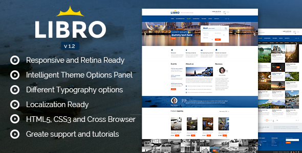 Libro Responsive WordPress Theme