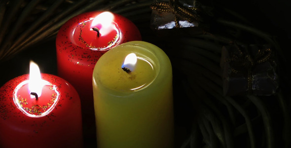 Candles and Gift Box 6 Candles and Gift Box 6
