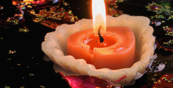 Candles and Dry Leaves on the Water 8 Candles and Dry Leaves on the Water 8