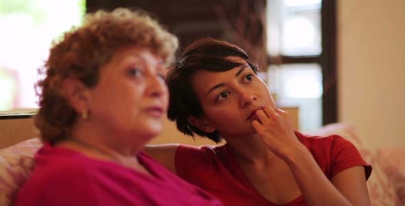 Happy Mother & Daughter Conversation 2 Happy Mother & Daughter Conversation 2