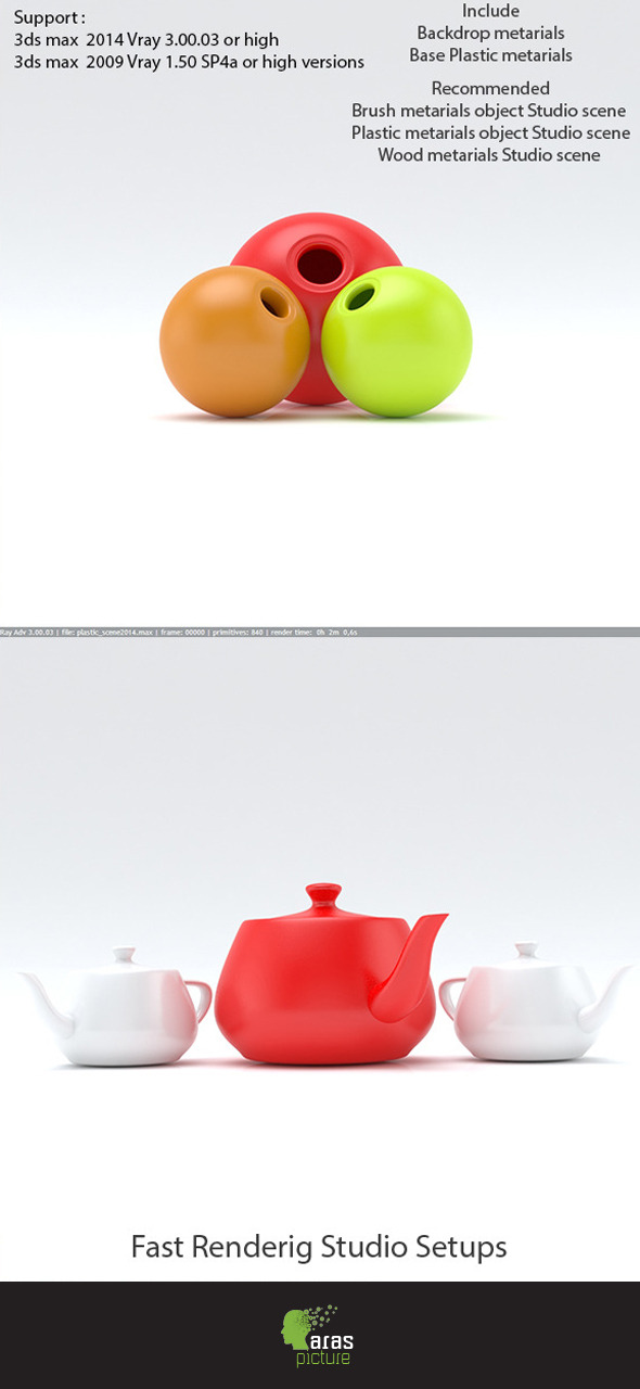 3DOcean Studio lighting professional 3ds max vray 7036781 3DOcean Studio lighting professional 3ds max vray 7036781