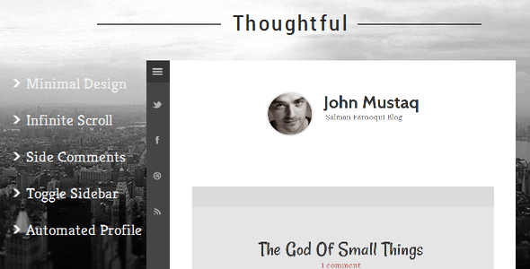 ThemeForest Thoughtful Clean & Minimal Blogger Template 7951725 ThemeForest Thoughtful Clean & Minimal Blogger Template 7951725