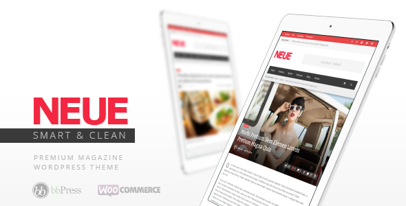 ThemeForest NEUE Smart & Modern Magazine Theme 7951727