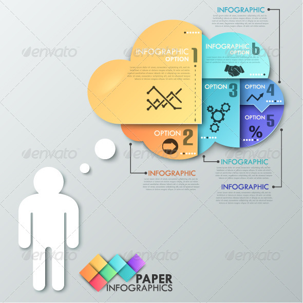 GraphicRiver Paper Infographic Template 7953392 GraphicRiver Paper Infographic Template 7953392