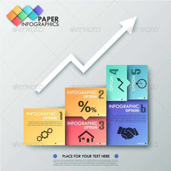 GraphicRiver Paper Infographic Template 7953397 GraphicRiver Paper Infographic Template 7953397