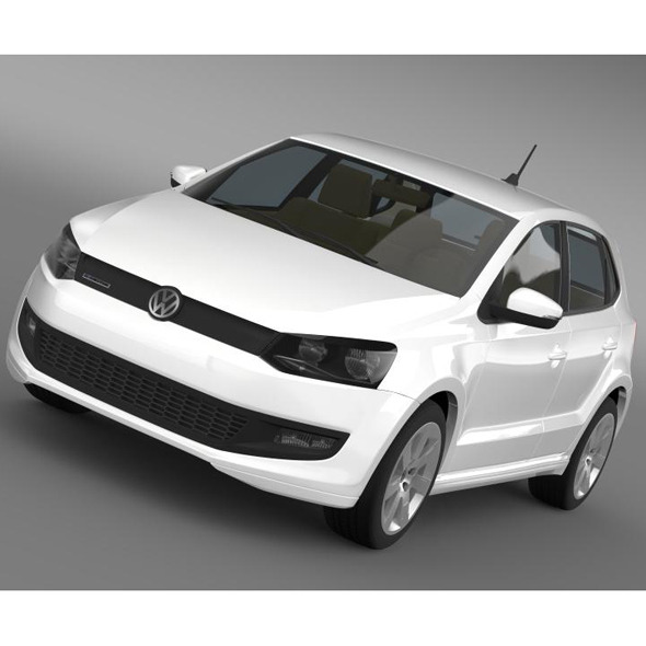 Volkswagen Polo BlueMotion 5d 2010-2013 - 3DOcean Item for Sale