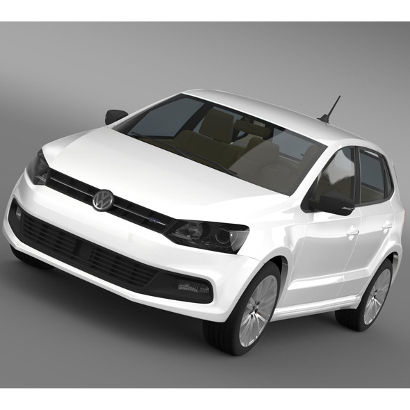 Volkswagen Polo BlueGT 5d 2014 - 3DOcean Item for Sale