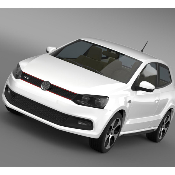 Volkswagen Polo GTI 3d 2009-2013 - 3DOcean Item for Sale