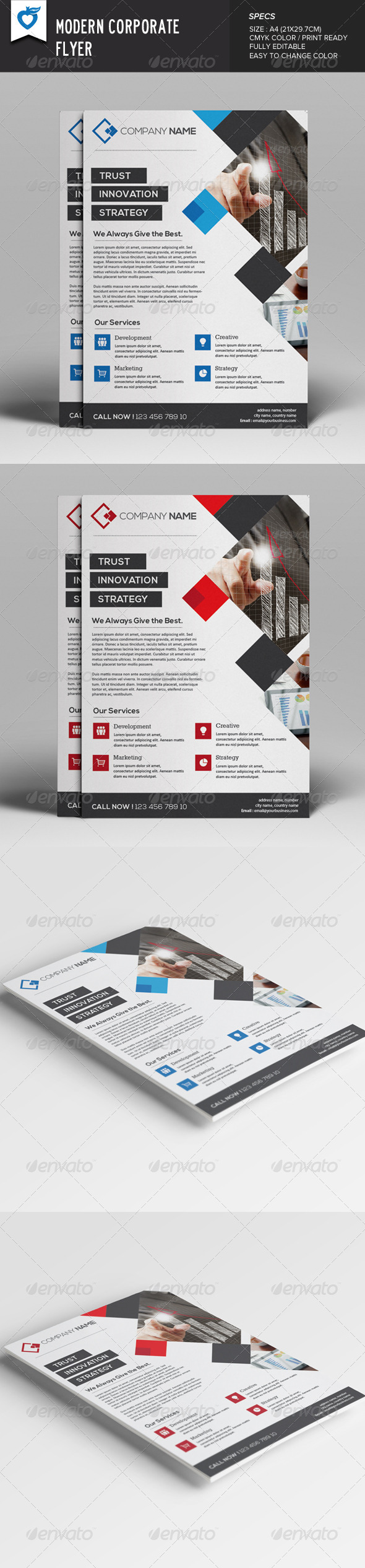 Modern Corporate Flyer Modern Corporate Flyer