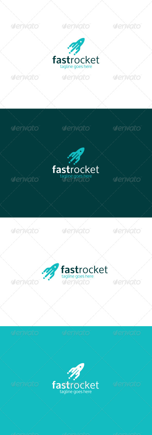 Fast Rocket Logo Fast Rocket Logo