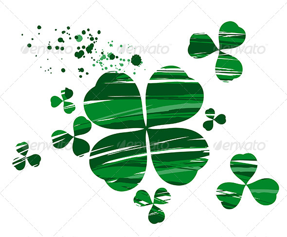 Clover with Paint Clover with Paint