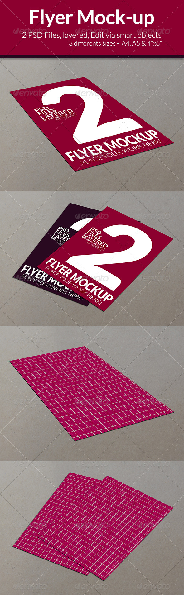 GraphicRiver Flyer Mock-up SS-7 7968757 GraphicRiver Flyer Mock-up SS-7 7968757