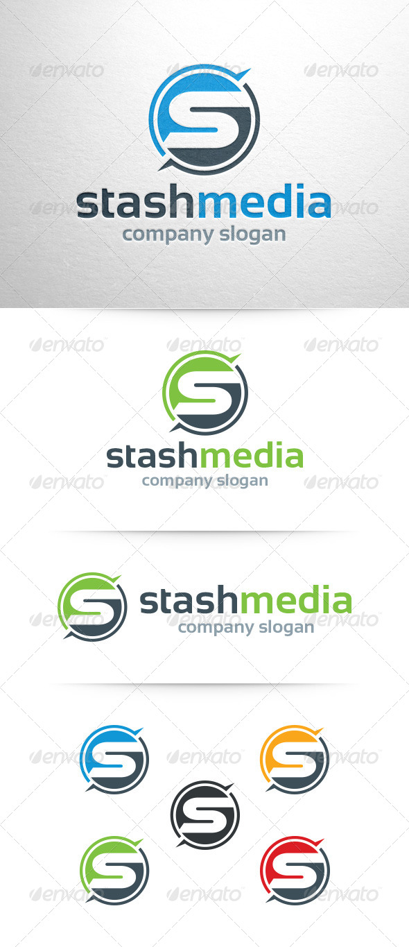 Stash Media Letter S Logo Stash Media Letter S Logo