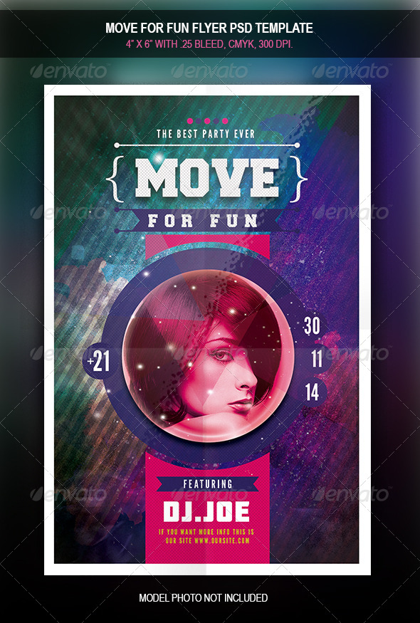 GraphicRiver Move For Fun Flyer 7974119 GraphicRiver Move For Fun Flyer 7974119