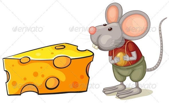 Mouse with Cheese