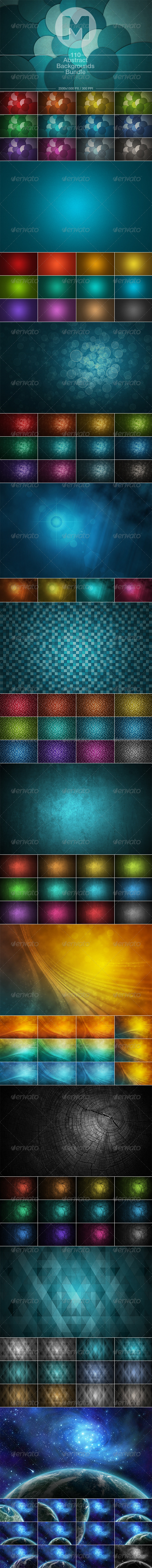 110 Abstract Backgrounds Bundle 110 Abstract Backgrounds Bundle