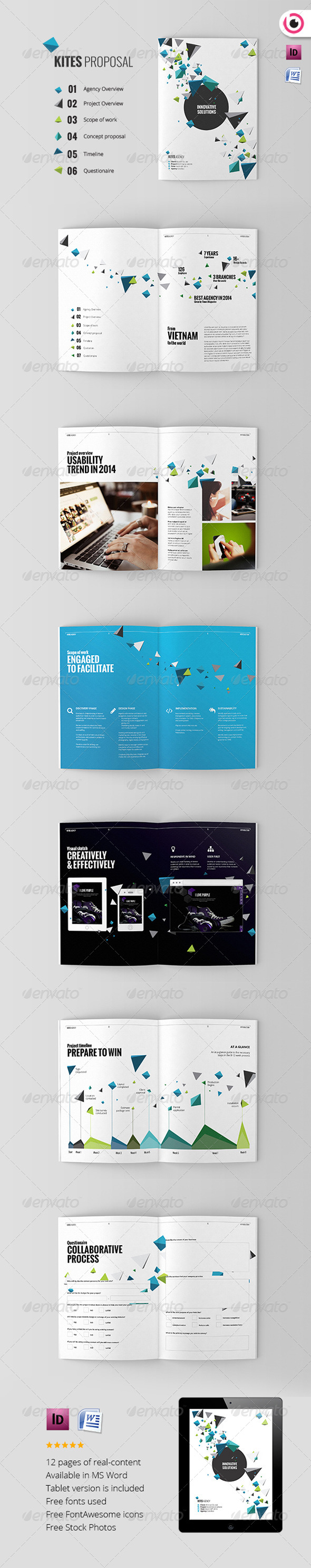 Kites Unique Proposal Template Kites Unique Proposal Template
