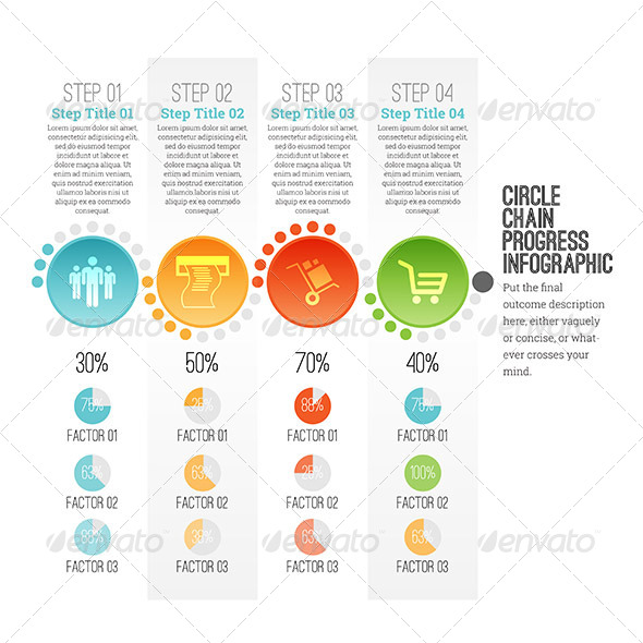 GraphicRiver Circle Chain Progress Infographic 7983970 GraphicRiver Circle Chain Progress Infographic 7983970