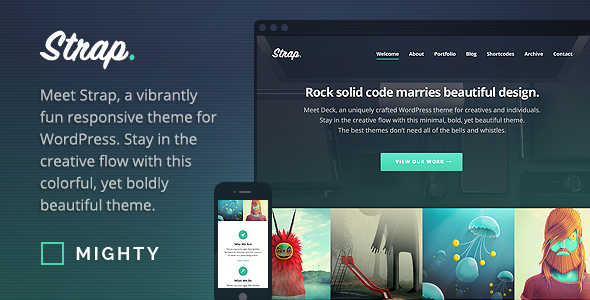 ThemeForest Strap WordPress Theme 7984177