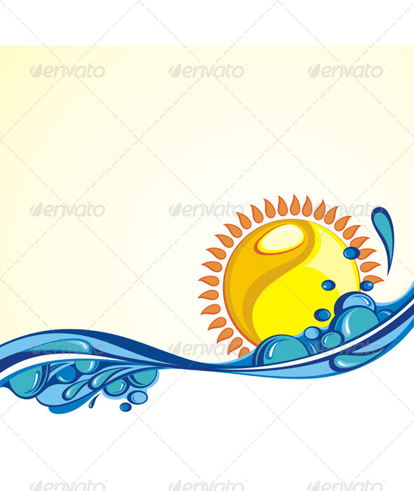 GraphicRiver Summer Vacation Background 7985857 GraphicRiver Summer Vacation Background 7985857